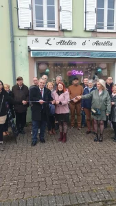 Inauguration de l'Atelier d'Aurélia à Héming