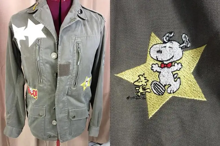 Veste brodée