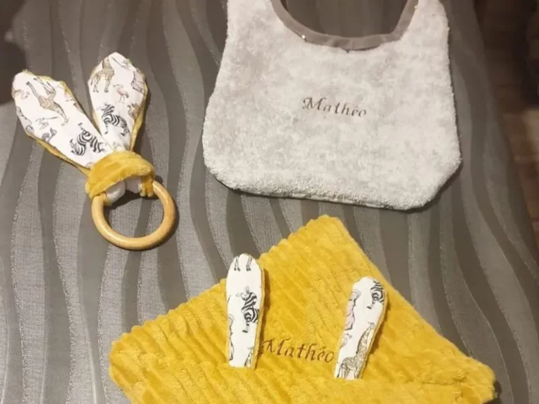 Trousseau de naissance personnalisé Sarrebourg